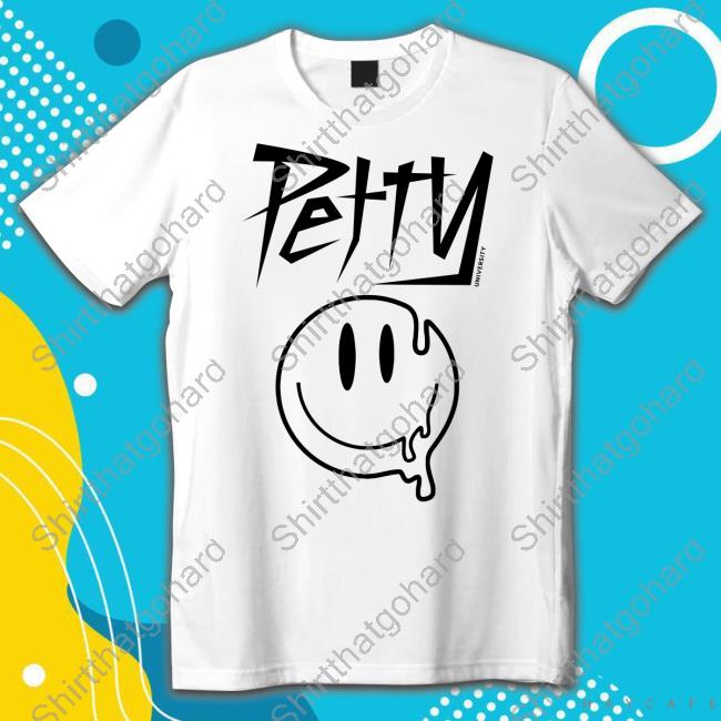 Crowdmade Merch Petty University Melted Smiley Crewneck