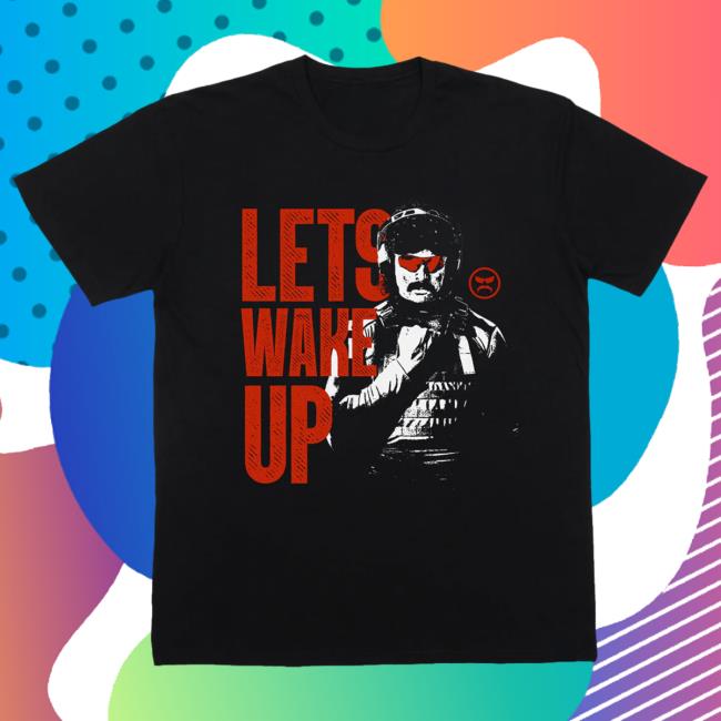 Official Dr Disrespect Merch Champions Club 4/1/24 - Let's Wake Up [Limited] Shirt