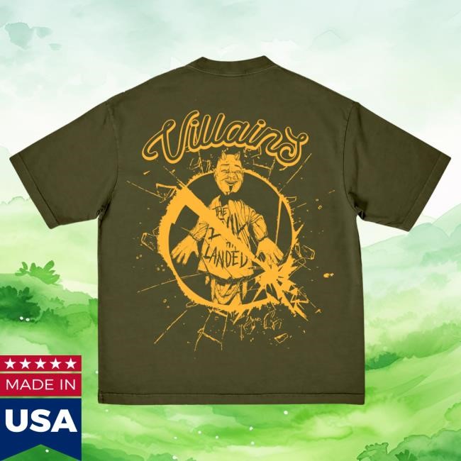 Official Queens Of The Stone Age The Evil Has Landed Military Green Tee Qotsa Official Queens Of The Stone Age The Evil Has Landed Military Green Shirts Qotsa