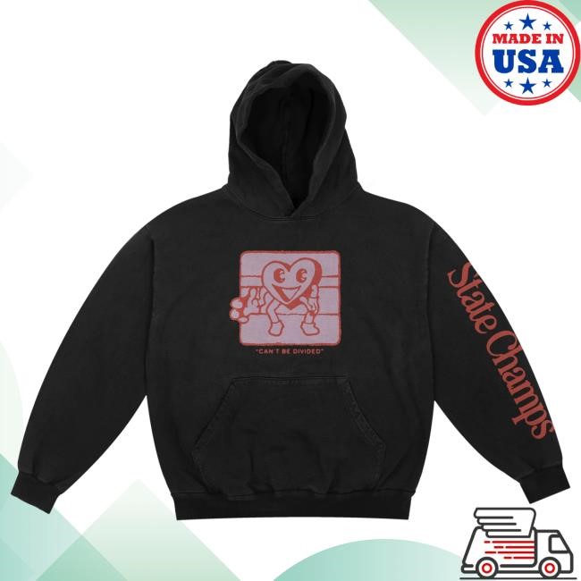 Official State Champs Heart Hooded Sweatshirt