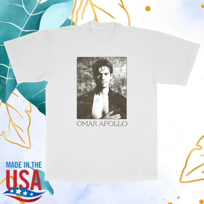 Official Omar Apollo Merch Omar Apollo White Hoodie