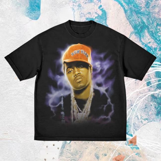 Official Nasir Jones Nas Photo New Shirt Nas
