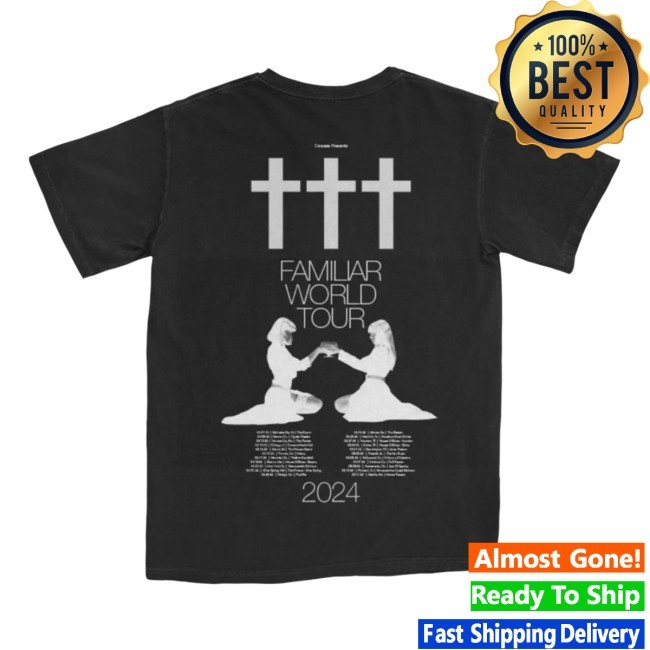 Crosses ††† Tour Tee Spring 2024 New T-Shirt