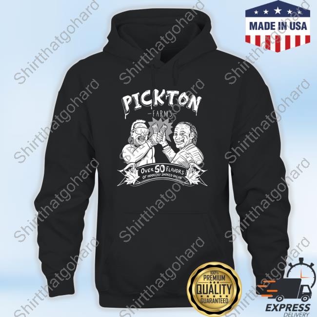 Pickton Farms Over 50 Flavors Of Hookery Smoked Bacon Vintage Shirt Danger Cats Official Shop Merch