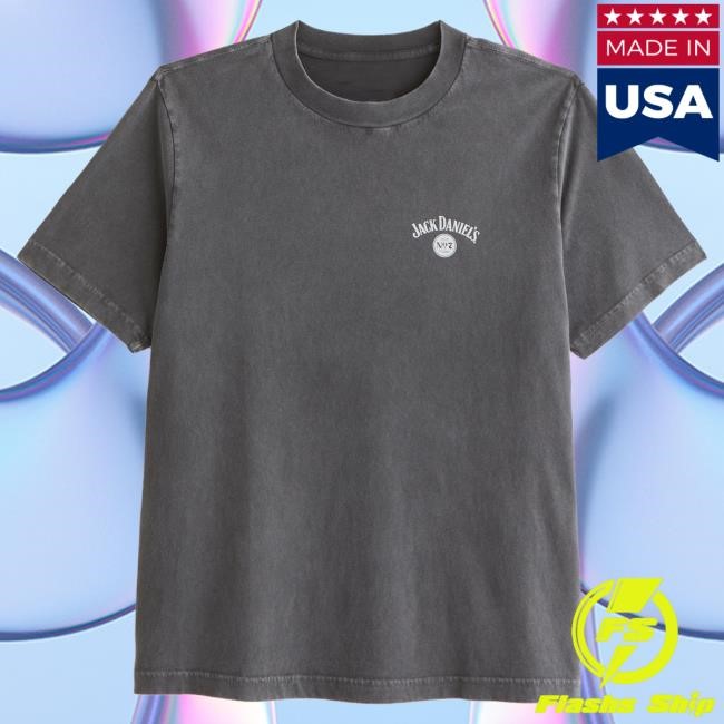 Official Abercrombie And Fitch Jack Daniel's Vintage-Inspired Graphic New Shirt
