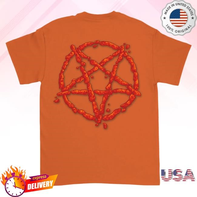 Official Indie Merch Store Ov Sulfur "Flamin' Hot BREEtos (Orange)" Tee Indiemerchstore