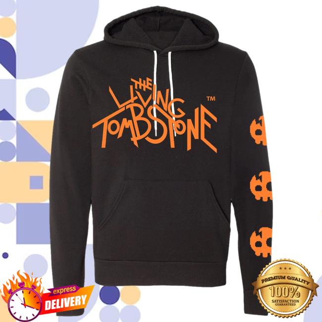 Official Ghost Pixel Records Merch Store The Living Tombstone - Skull Hoodie 2023