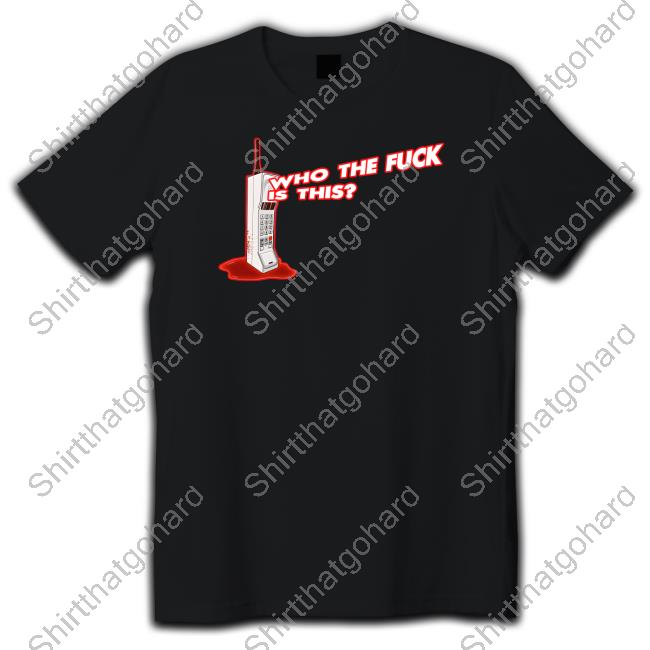 Thehollowsquad Scream Who The Fuck Is This Shirts