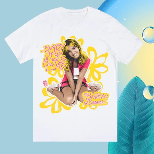 Official Britney Spears Merch Store ...Baby One More Time 25th Anniversary Shirt