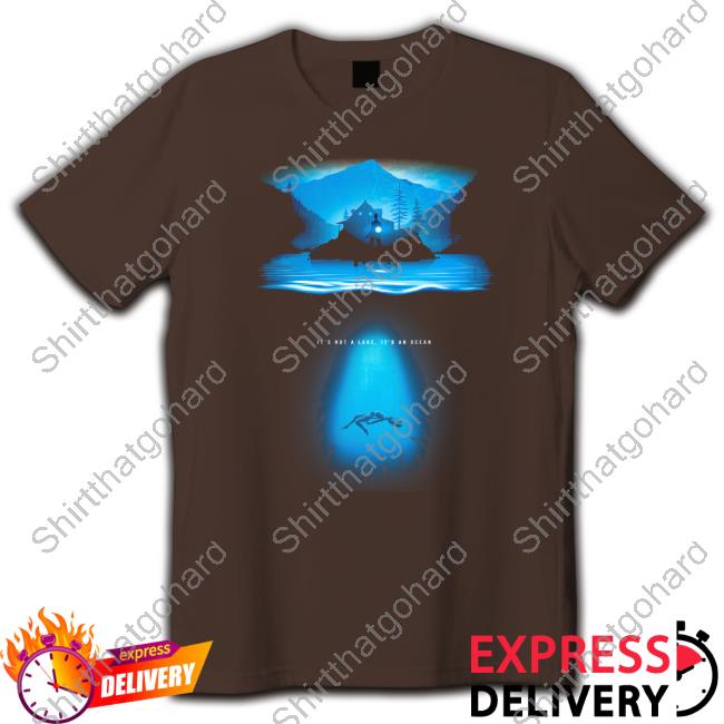 Official Alan Wake Merch Cauldron Lake Tee Shirt