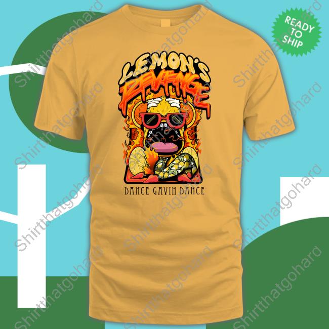 Official Dance Gavin Dance Lemon's Revenge Shirt