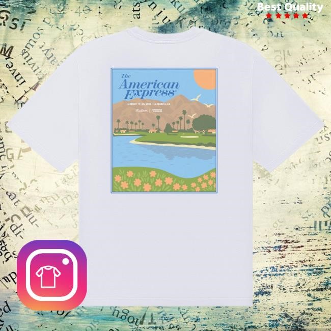 Official Tournament Poster Shirt Malbon Golf