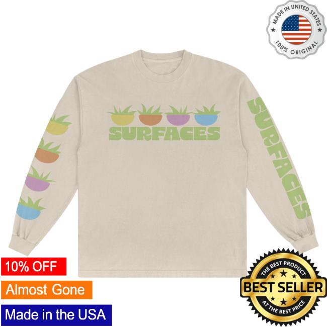 Official Merch Bar Surfaces Store Where The Light Is Tan Pullover Sweatshirt MerchBar Shop