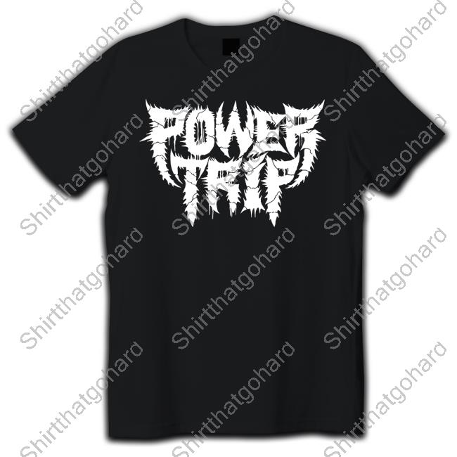 Power Trip Logo Hooded Sweatshirt