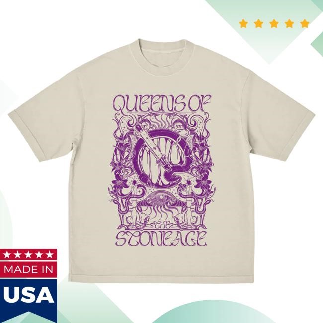 Official Qotsa Merch Store Queens Of The Stone Age Qotsa Trippy T Shirt Qotsa Apparel Shop
