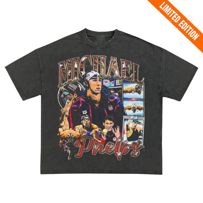 Official Game Changer Michael Phelps Shirt Pepper GameChanger