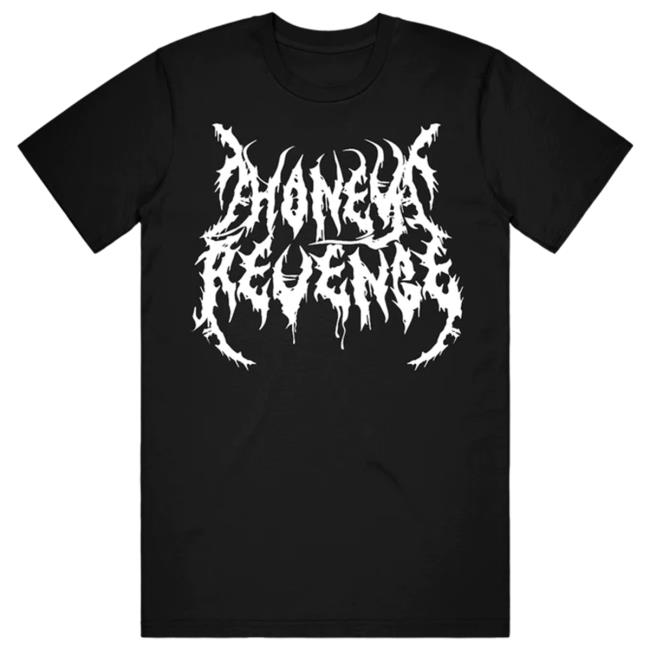 Honey Revenge Merch Shop Death Metal Logo Black New Tee
