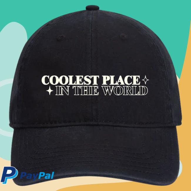 Official Suki Waterhouse Merch Store Suki Waterhouse Coolest Place In The World Twill Cap SukiWaterhouse