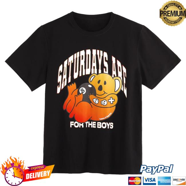 Official The Boys Merch TheBoys Saturdays Are For The Boys Koalified Dropout Black Top Shirt Yeptheboys Apparel Clothing Store Shop
