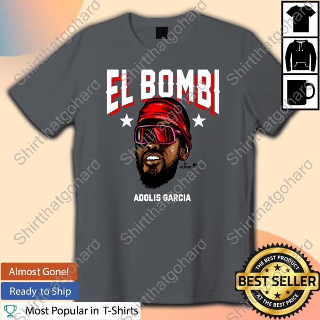 Official Bob Sturm Adolis García: El Bombi Shirts