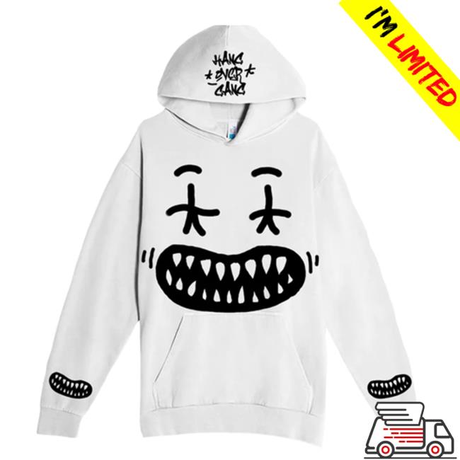 Official Hang Over Gang Merch "Smiley" Hoodie