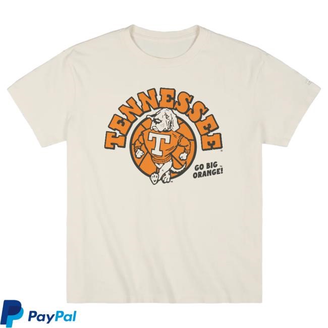 NCAA Tennessee Vols Basketball Smokey Vintage Heavyweight Tee Homefield