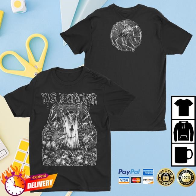 Official Night Shift Merch Store Shop Pig Destroyer - Nun Shirt Nightshift Merch