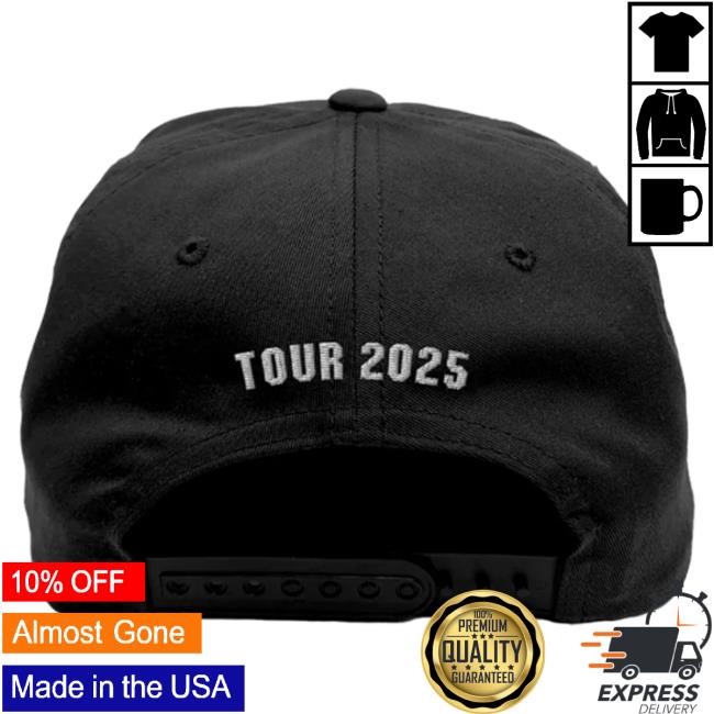 Official Pantera Merch Pantera Tour 2025 Snapback Cap