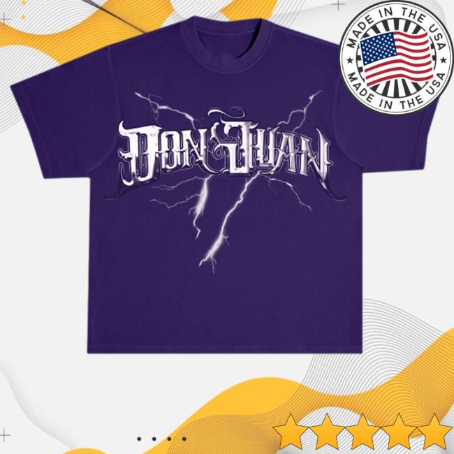 Official Maluma Merch Don Juan Vintage Purple Shirts