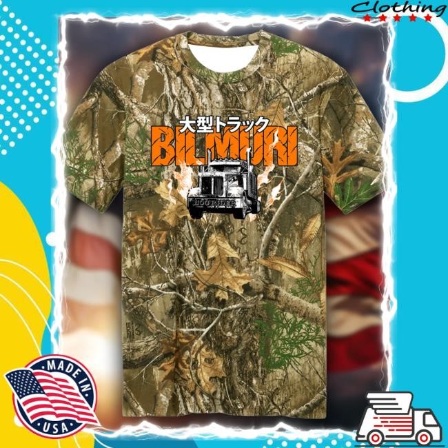 Official Bilmuri Merch Trucker Shirt New
