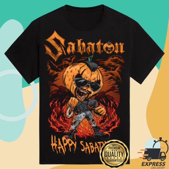 Official Sabaton Merch Store Sabaton Halloween Trick Or Tank T-Shirts Sabaton Shop