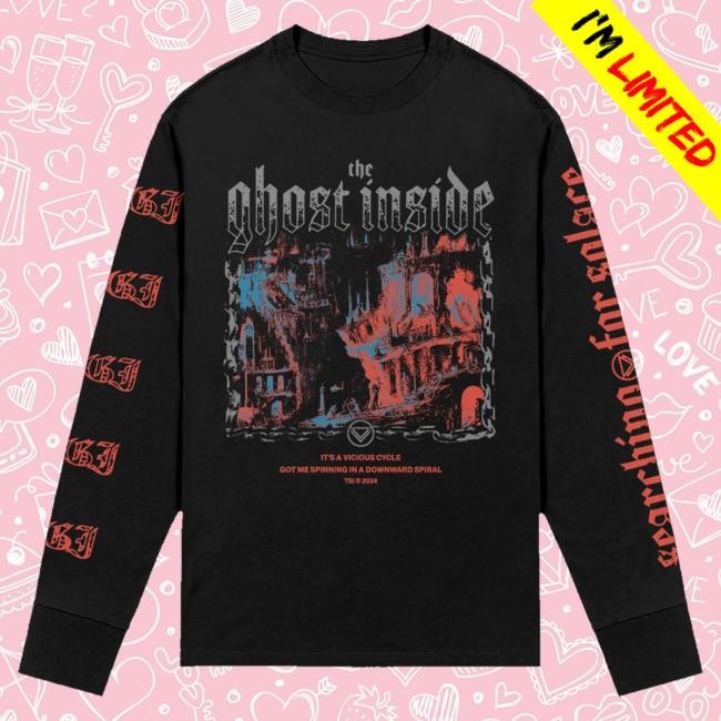 The Ghost Death Spinning Long Sleeve Tee