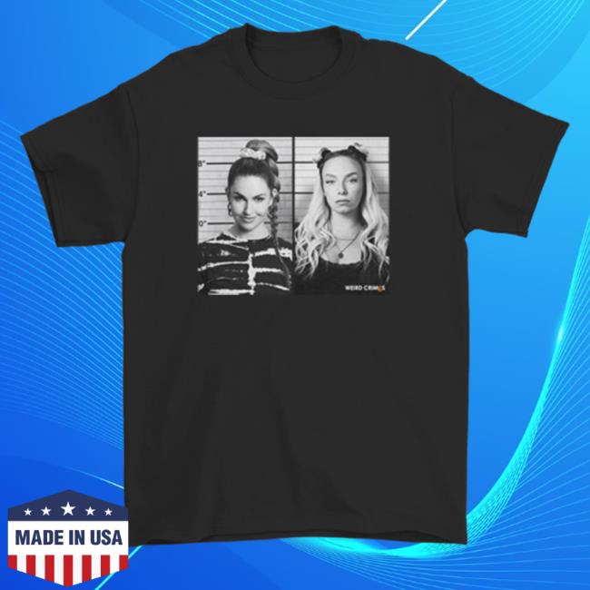 Weird Crimes Merch Weird Crimes Cover Schwarz Shirts