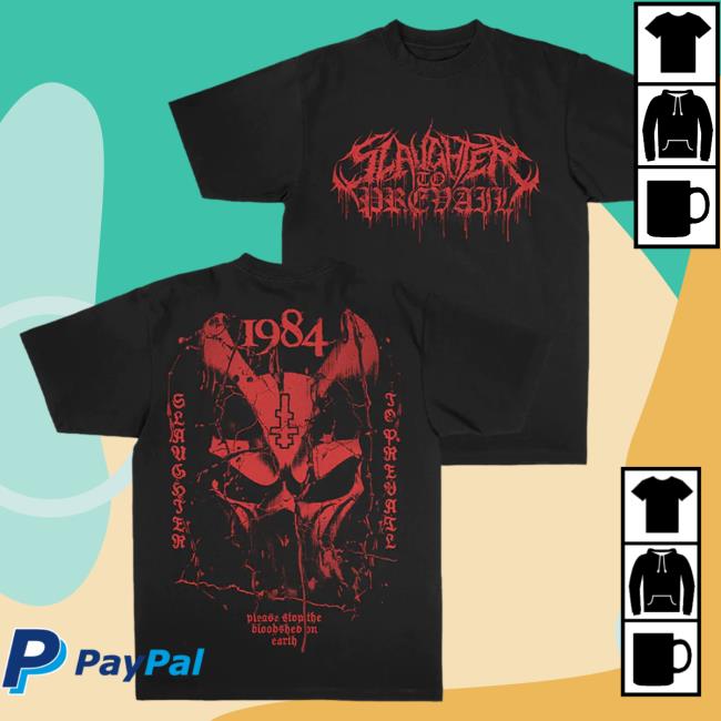 Official Sumerian Records Merch Store Slaughter To Prevail - "Bloodshed" Black Attractive Shirt