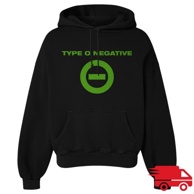 Type O Negative Store Donut Logo Long Sleeve Hoodie