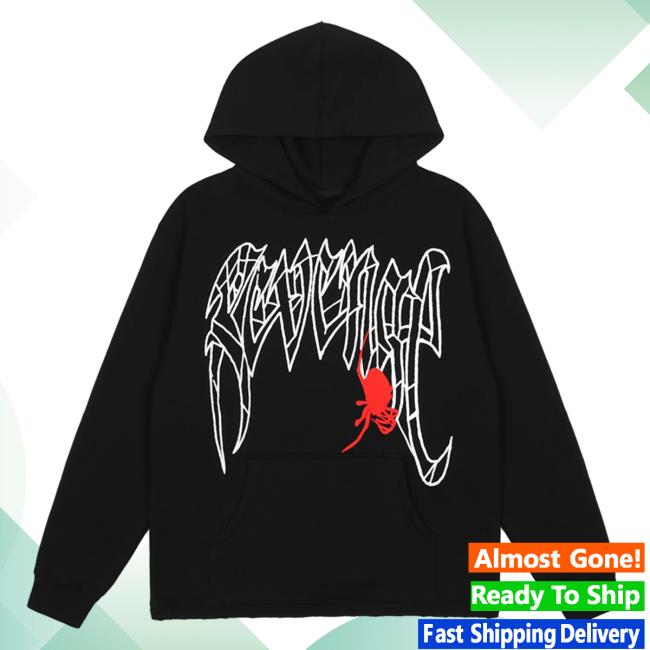 Official Revenge XXXTentacion Apparel Clothing Store Shop Revenge Spider Crewneck Sweatshirt XXX Tentacion Merch