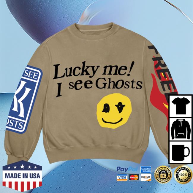 Kids See Ghosts Lucky Me Long Sleeve Tee