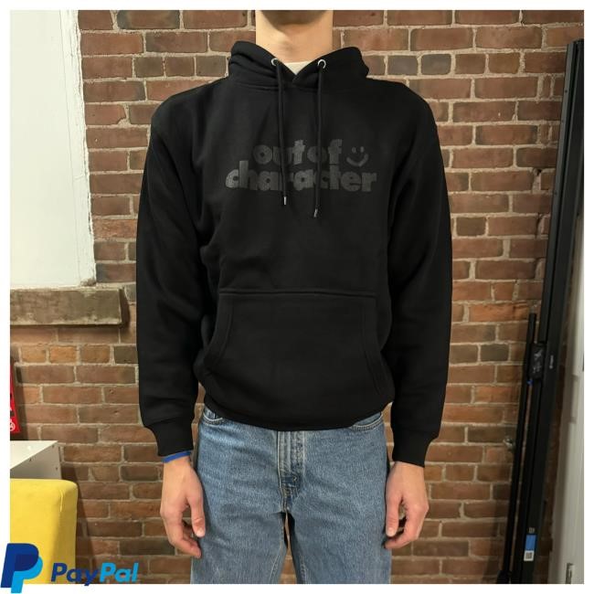 Official Out Of Character Merch Black Friday Black Attractive Hoodie