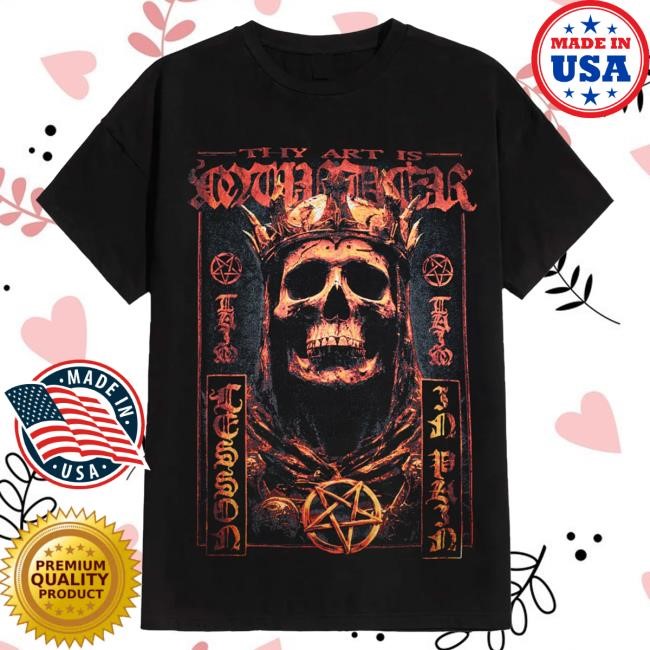 Official Impericon Merch Store Thy Art Is Murder - Skull King - T Shirt