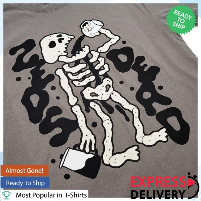 Official Zeds Dead Merch Store Zeds Dead - Pressin Beanz - Heavy Faded Gray Tshirt