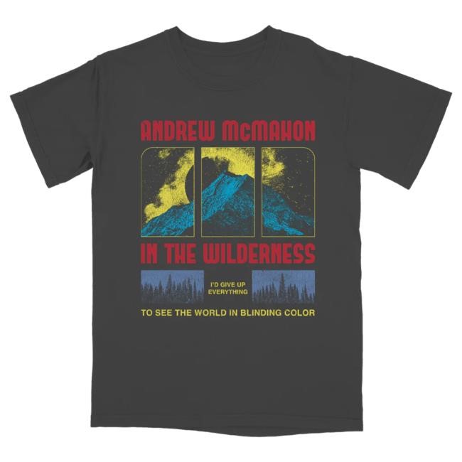 Official Andrew Mcmahon Merch Mountain New Shirt
