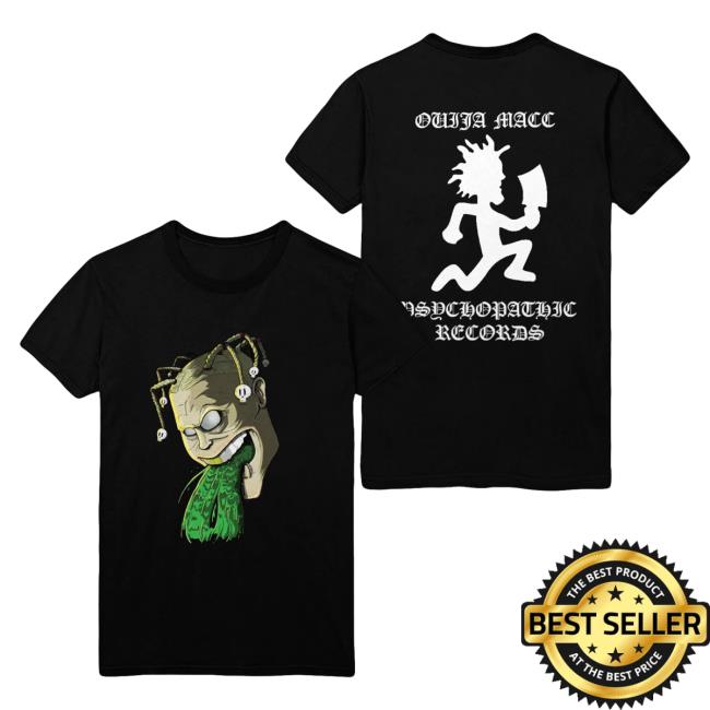 Official Psychopathic Merch Ouija Macc Rest In Peace Black Tee Shirt Psychopathicmerch
