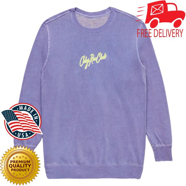 Official Cody's Run Club We Ascend Together! Popover Sweatshirt Lavender Codys Run Club