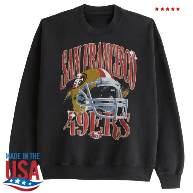 NFL FootBall NFL Graphic Crew Sweatshirt For San Francisco 49ers