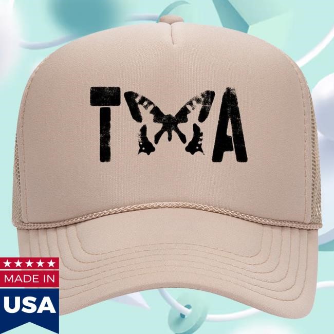 Official Taylor Acorn TA Butterfly - Red Trucker Hat