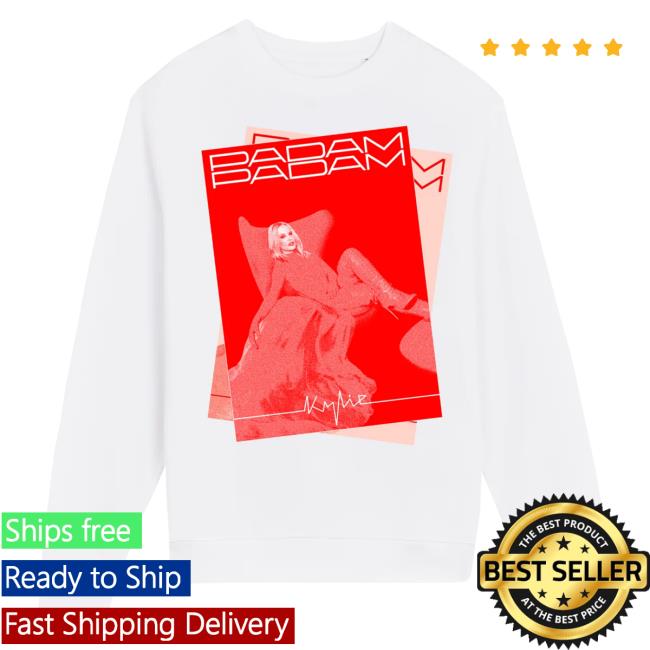 Official Kylie Minogue Merch Store Shop Kylie Minogue Padam Padam Crewneck KylieMinogue