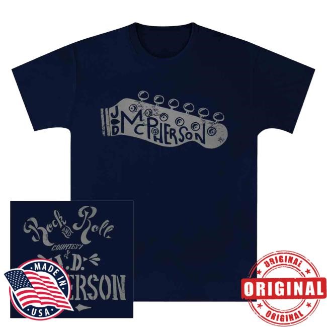 Official JD McPherson Rock And Roll Attractive Shirt