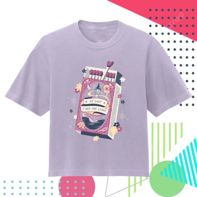 The Floating Lantern Matchbox Crop Tee Light Archive Print