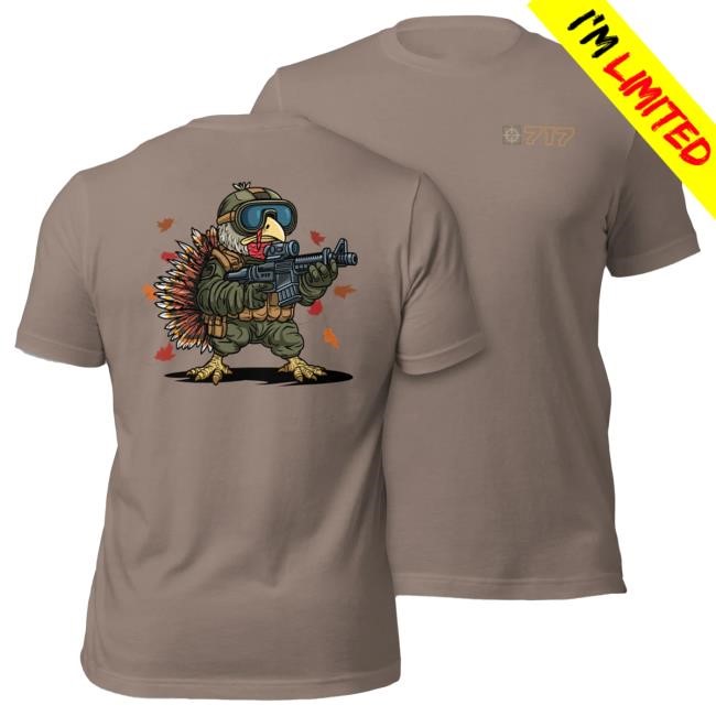 Official 717 Supply Store Shop Tactical Turkey T Shirt