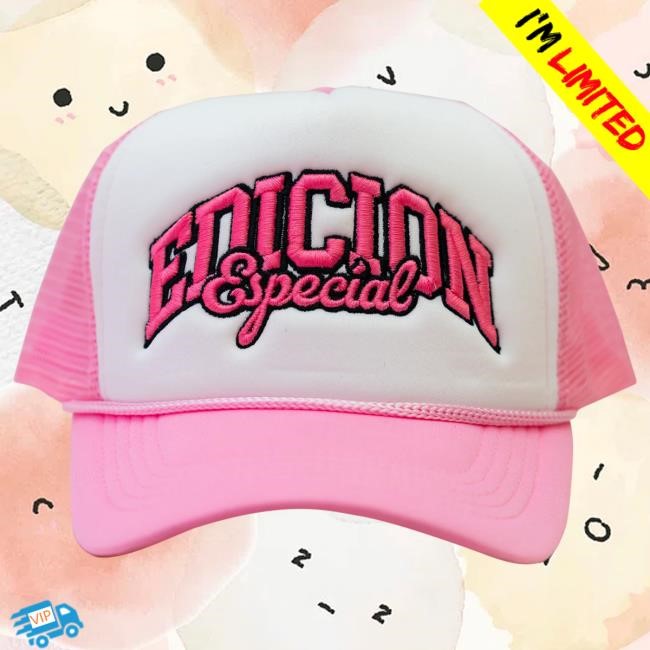 Official Edicion Especial Merch Edicion Especial Pink Hat